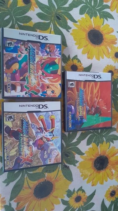 Mega Man zero colection e zx/ Advent Nintendo Ds.