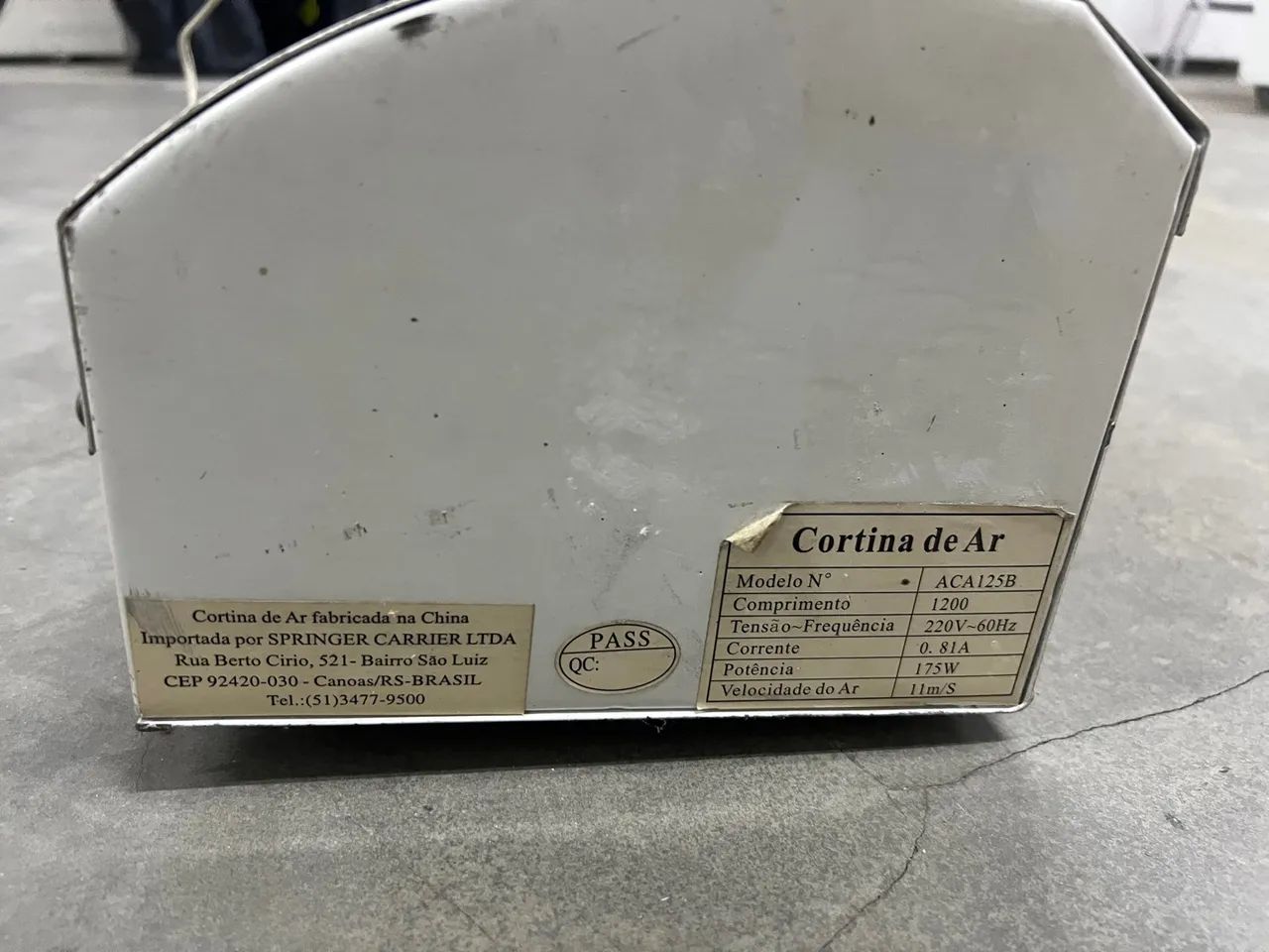 Cortina de ar totaline 1,20 220v funciona 100% - Foto 2