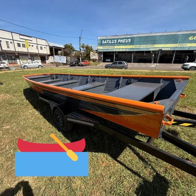Barco Pesca Esportiva Ideal para Rios e Lagos Peças para