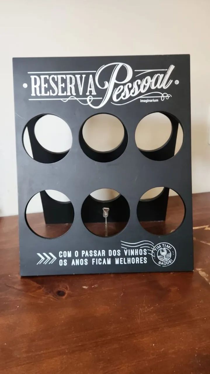 Porta garrafas de vinhos 63824090537219121