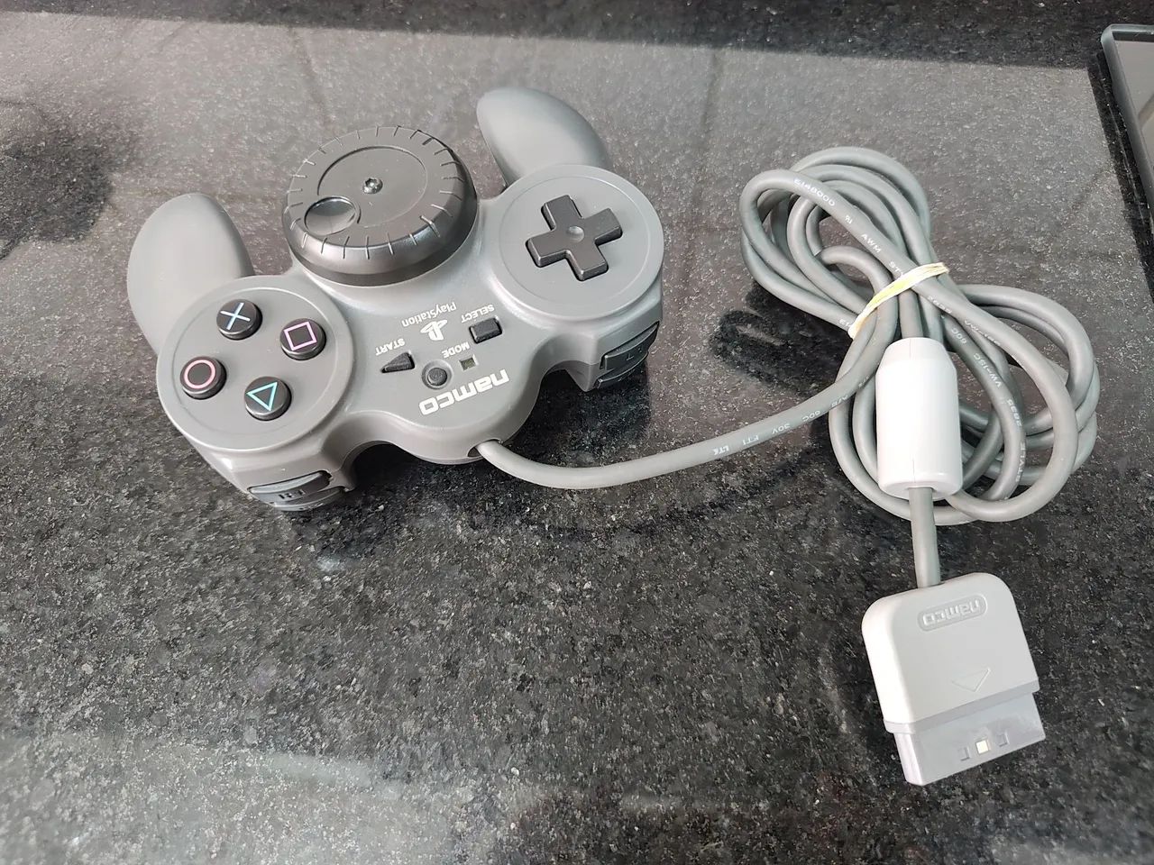 Controle Namco Playstation PS1 PS2 com force feedback - Original