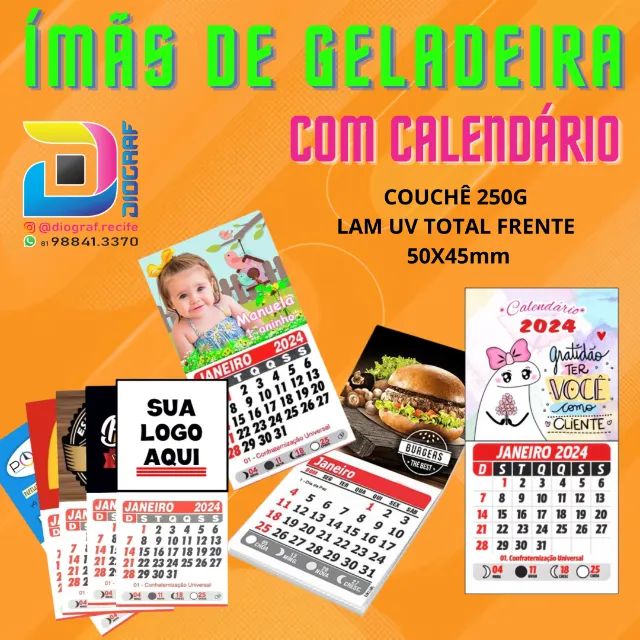 Imãs de Geladeira - Foto 2