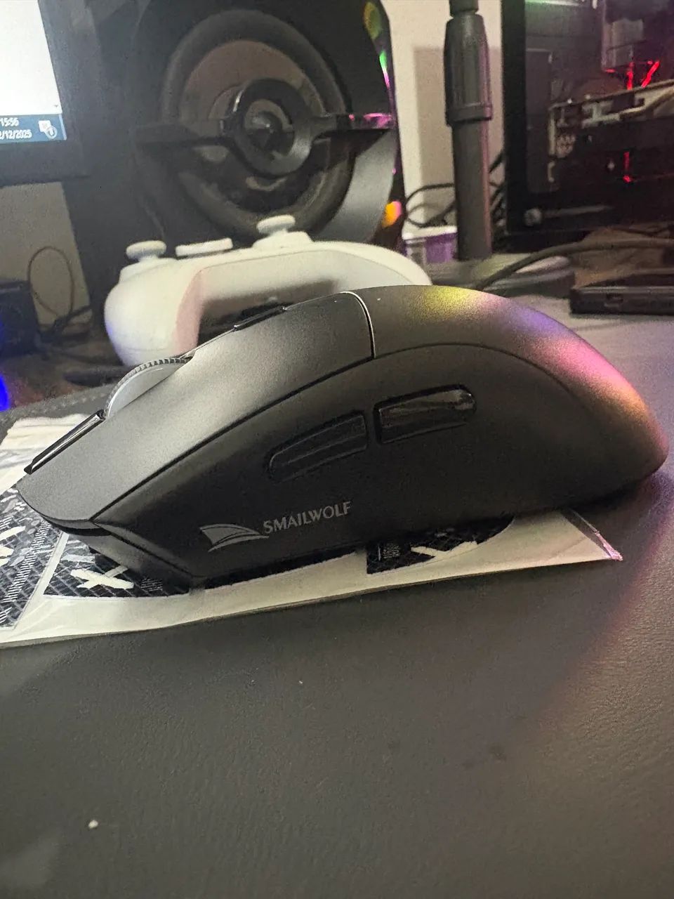 Mouse SMAILWOLF RS7 Bluetooth sem fio PAW3311 - Foto 3