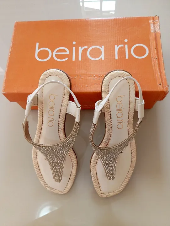 Sandália Beira Rio Strass