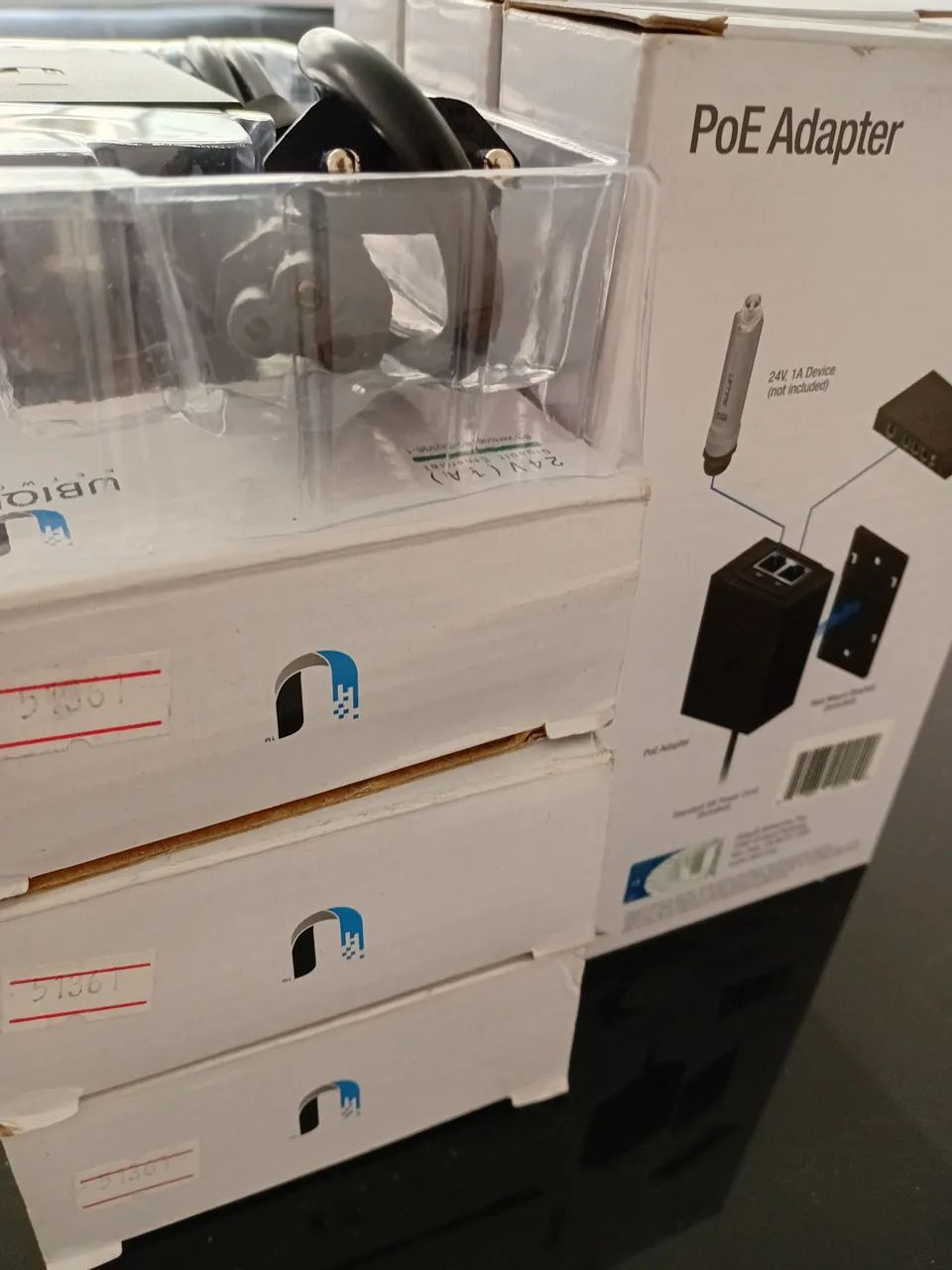 Fonte Rede PoE 24V 1A 24W Ubiquiti (ultimo) - Foto 3