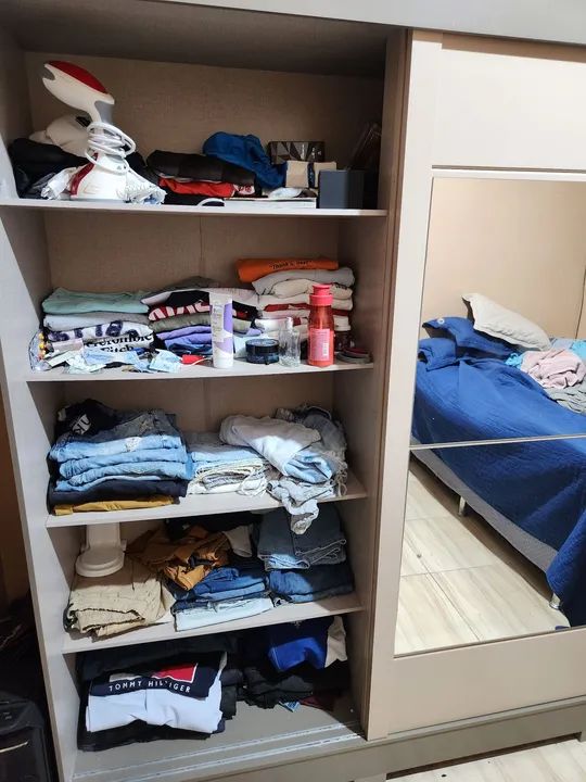 Vendo guarda-roupa semi novo - Foto 3