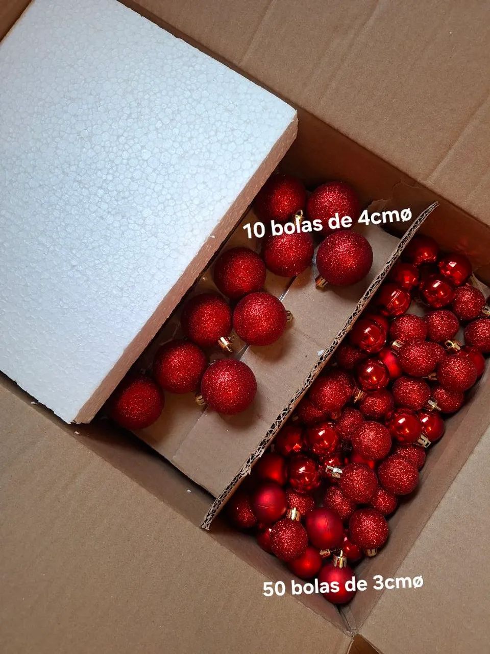 Lote com 165 bolas natakinas vermelhas - Foto 3