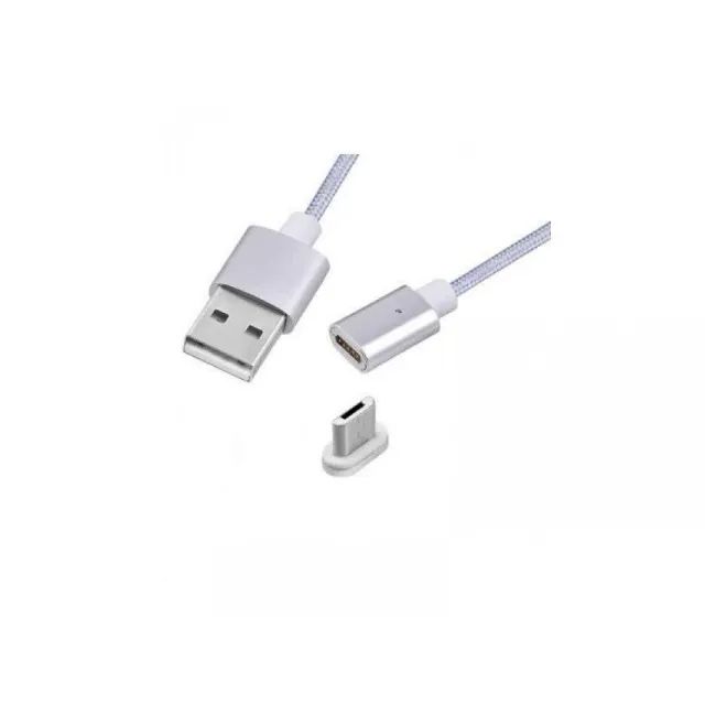 Cabo Cel Xtrad Magnético Micro USB V8 1M 2.4A A1086 - WZetta - Foto 2
