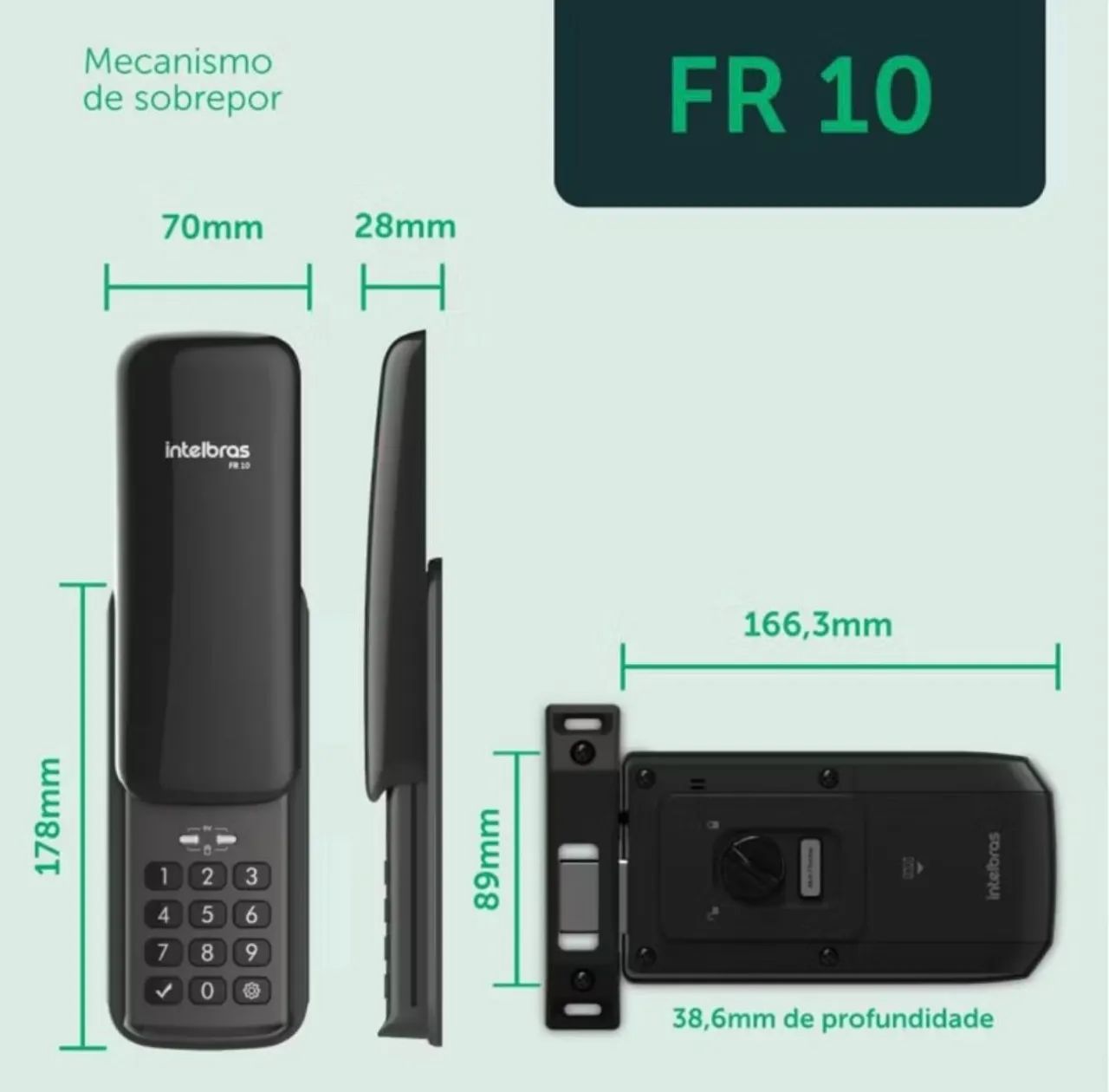 Fechadura eletrônica 