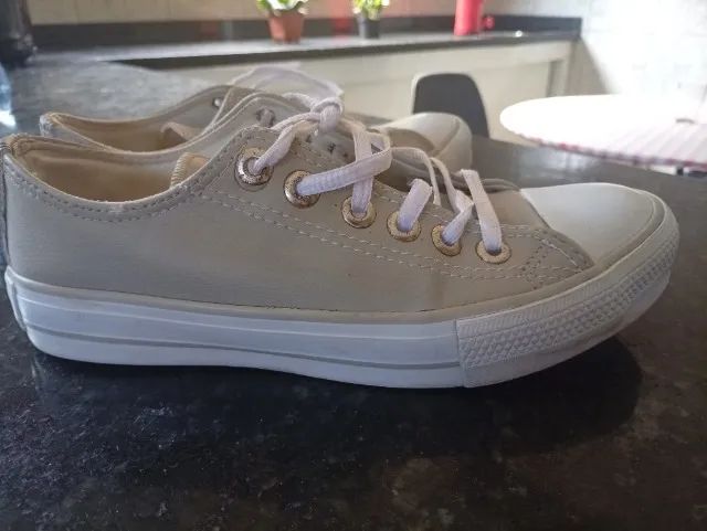 Converse All Star Creme  - Foto 3
