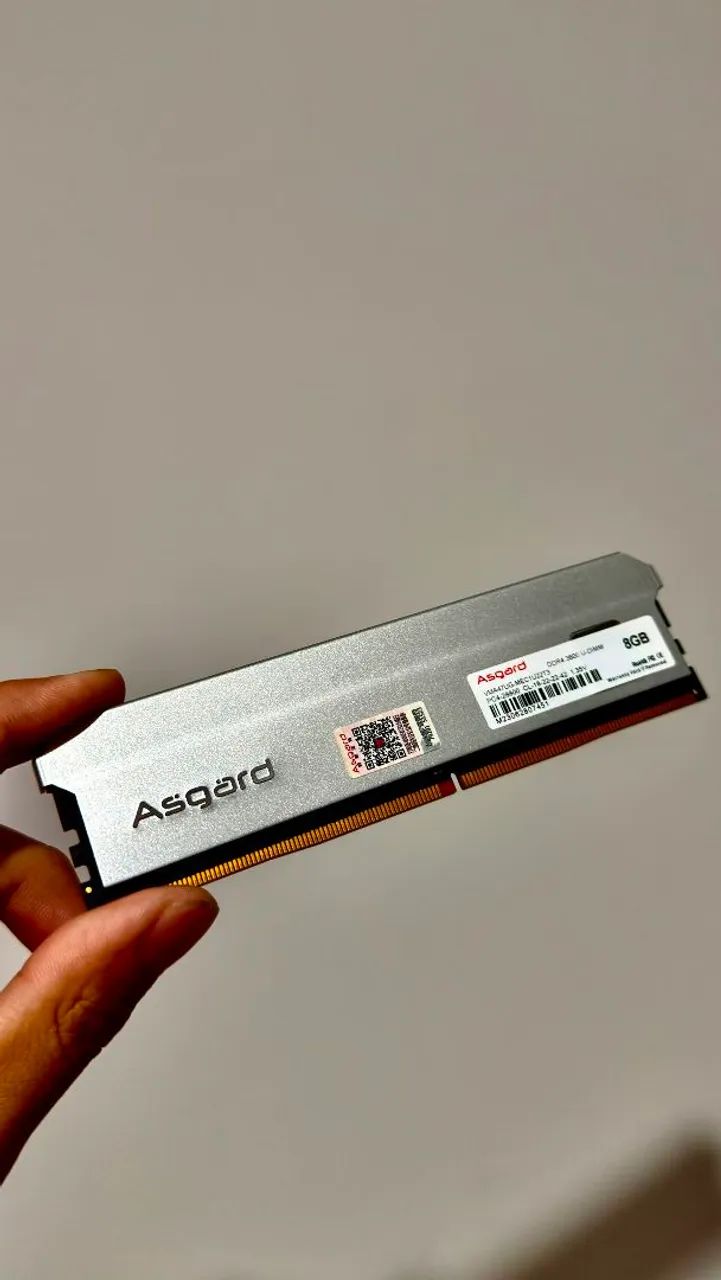 8GB RAM DDR4 3600Mhz Asgard  - Foto 2