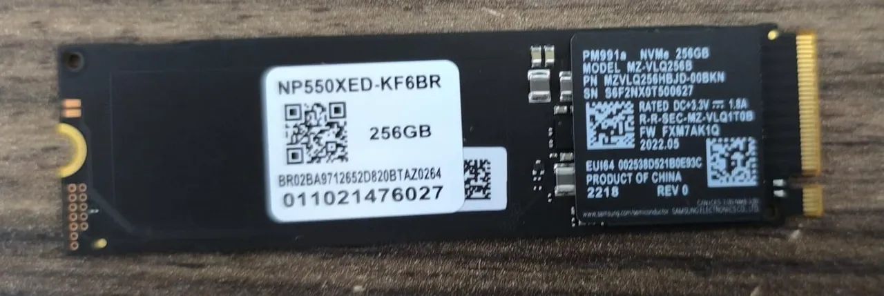 SSD Nvme 256gb - Armazenamento - Imaculada, Bayeux 1474701483 | OLX