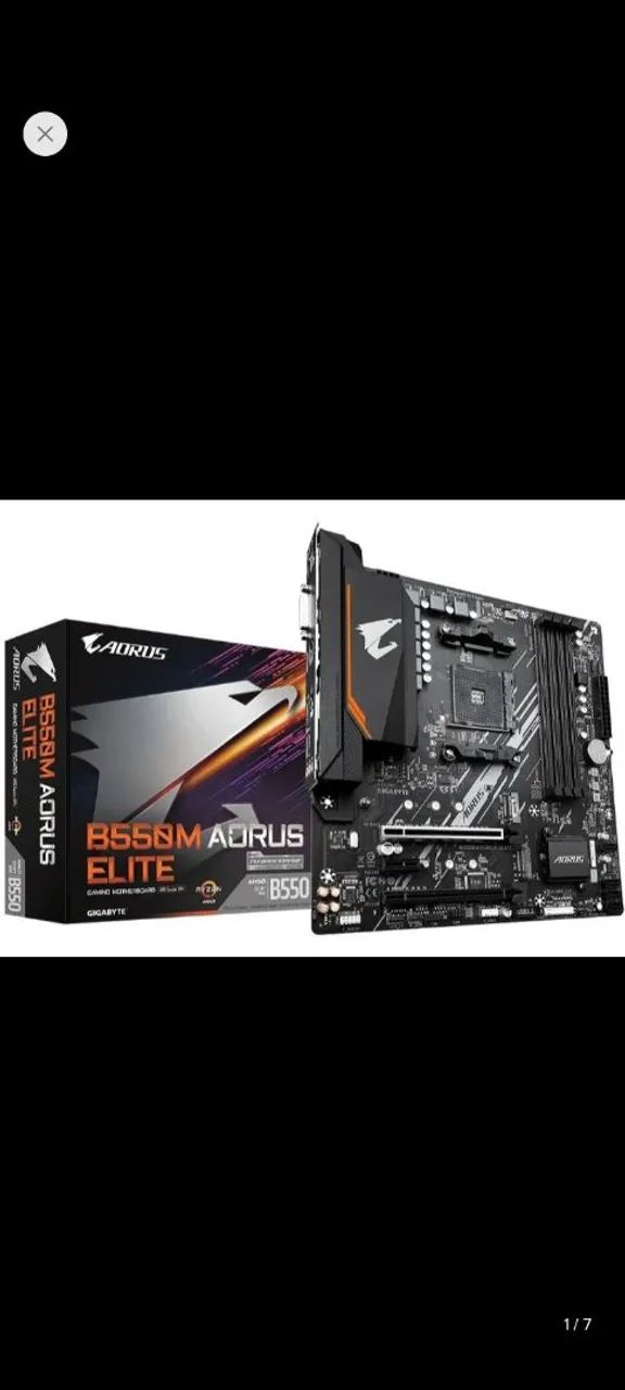 Placa mãe b550 aorus elite