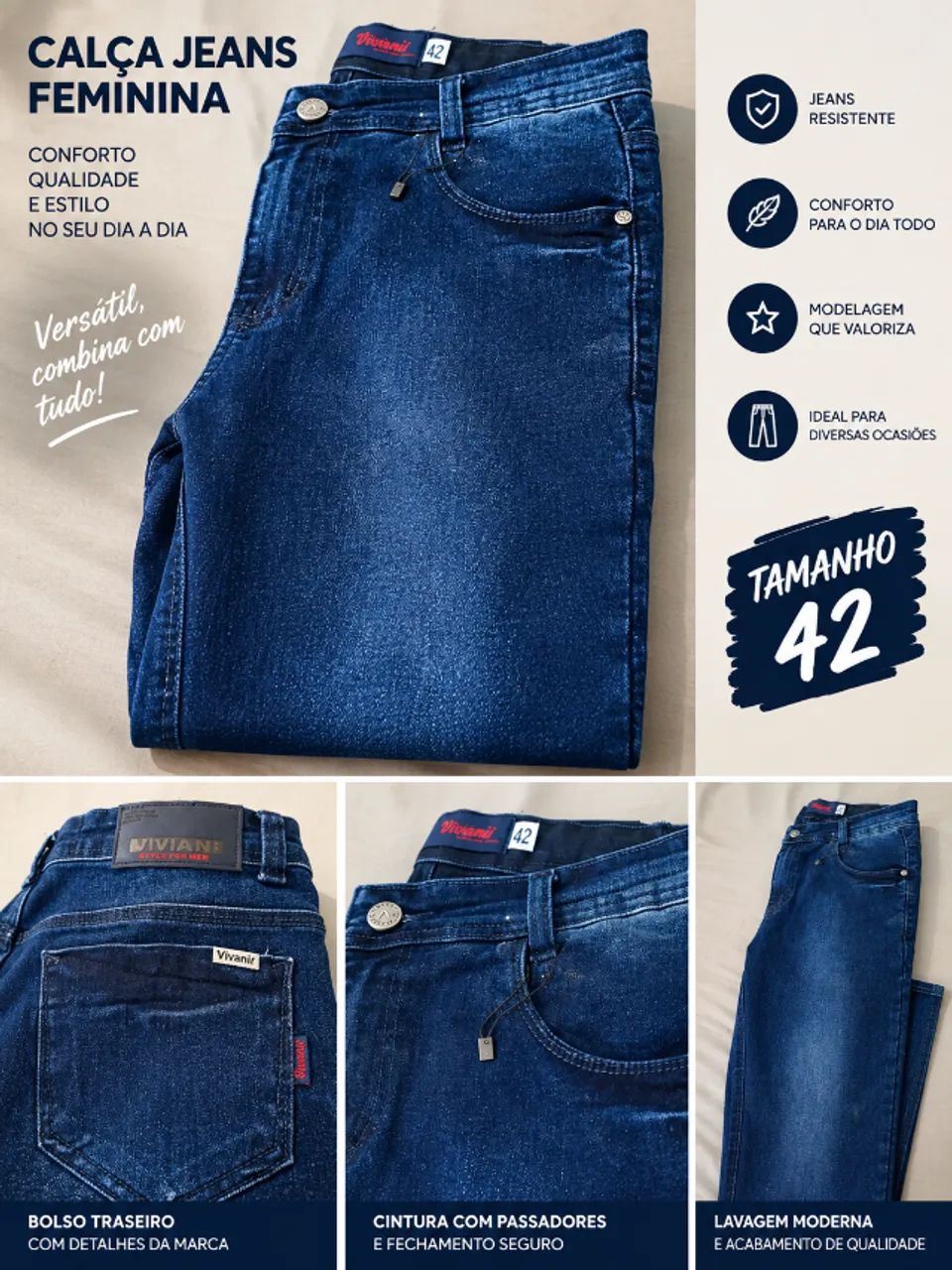 Calça jeans 