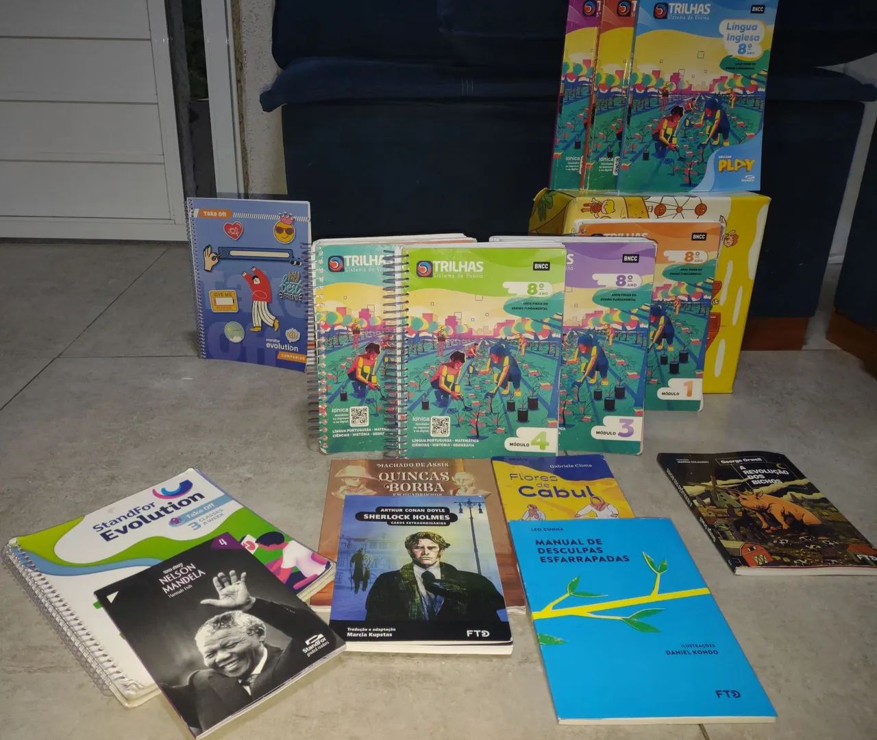 Vende se livros de didáticos da editora FTD Trilhas sistema de ensino  - Foto 5
