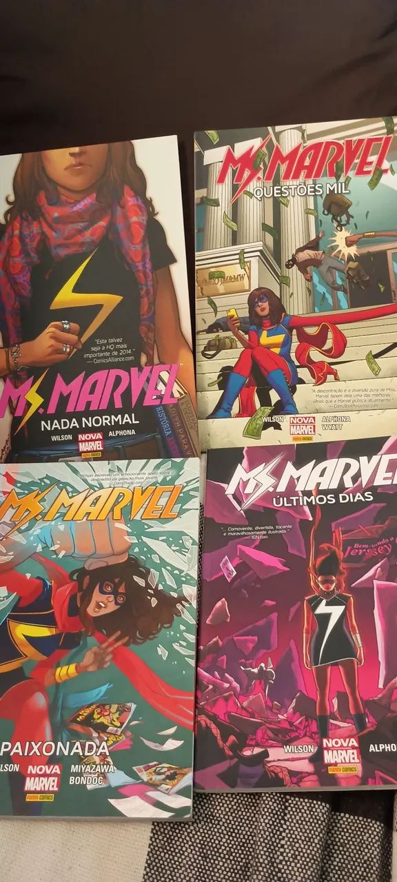 MS Marvel nova Marvel  lote hqs