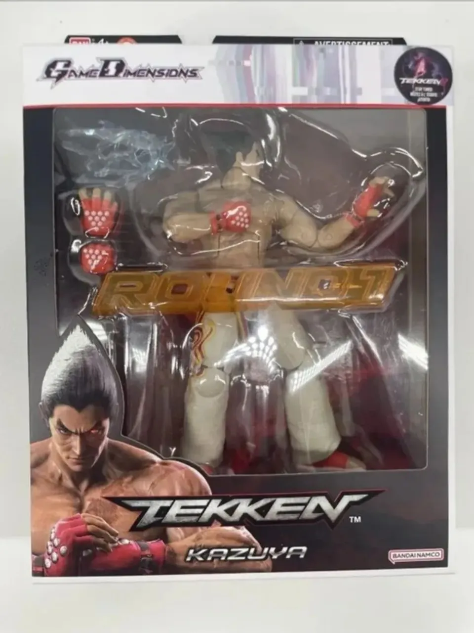 JIN KAZAMA - ACTION FIGURE - BANDAI GAME DIMENSIONS TEKKEN 8