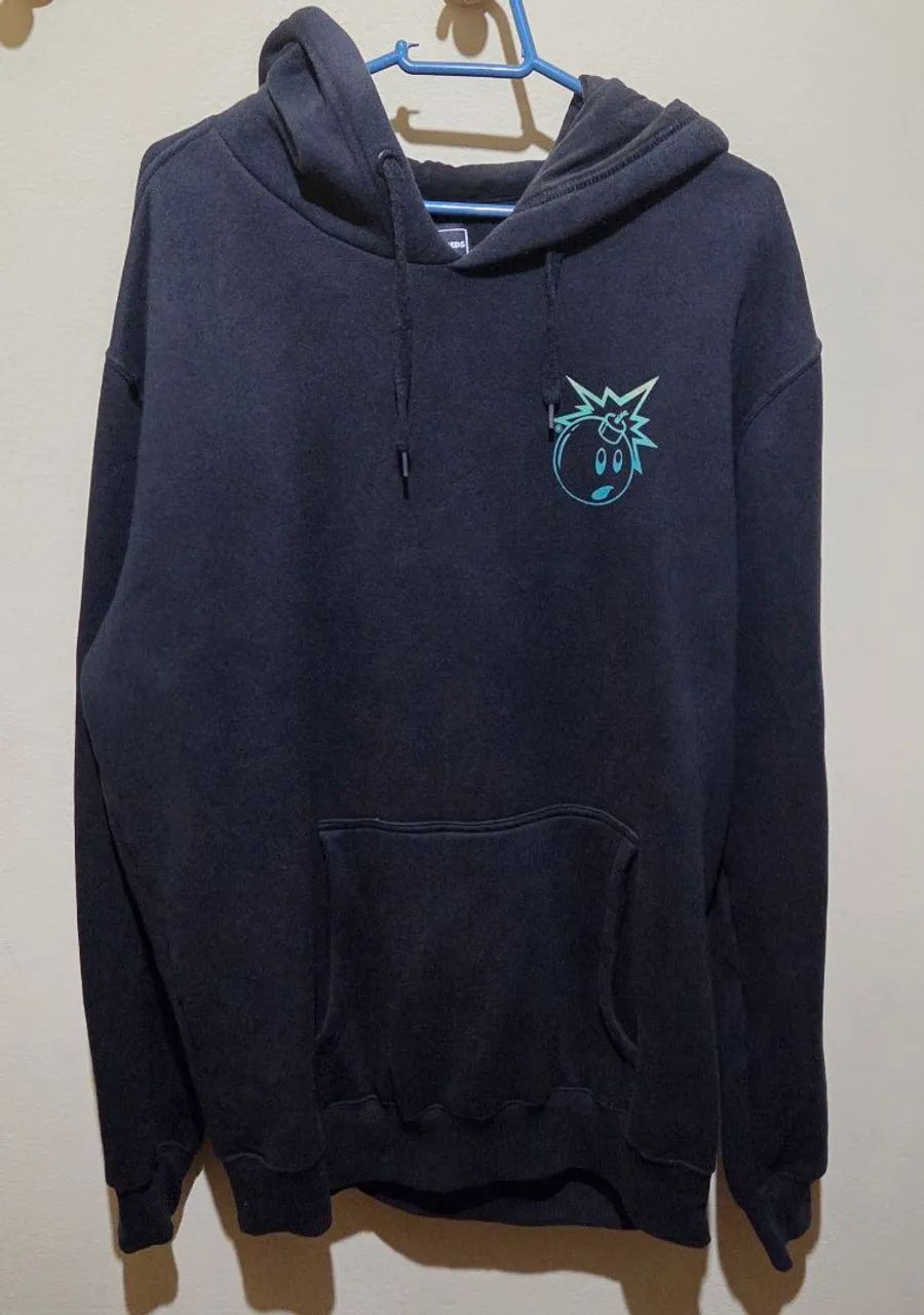 jaqueta moletom the hundreds preta original