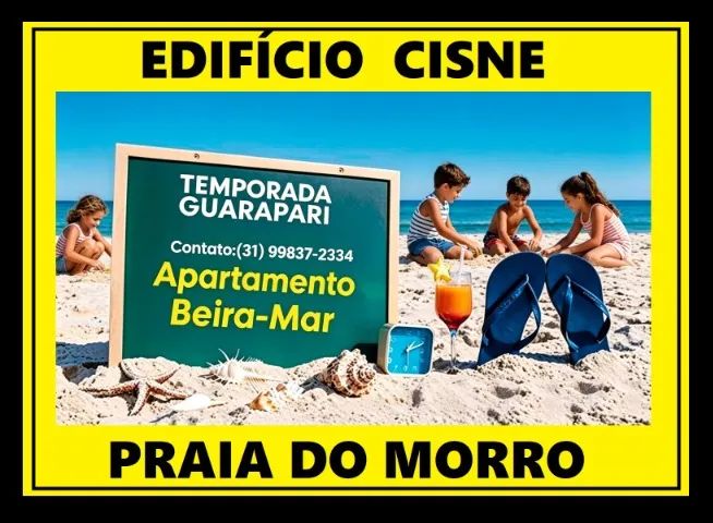 Apartamento Beira Mar Guaparapi  Praia do Morro - Foto 4