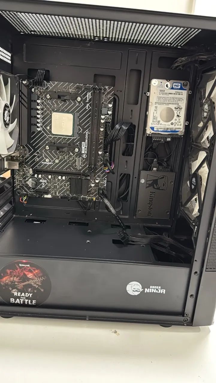 Placa Mãe A520-M Mancer nova!! - Foto 2