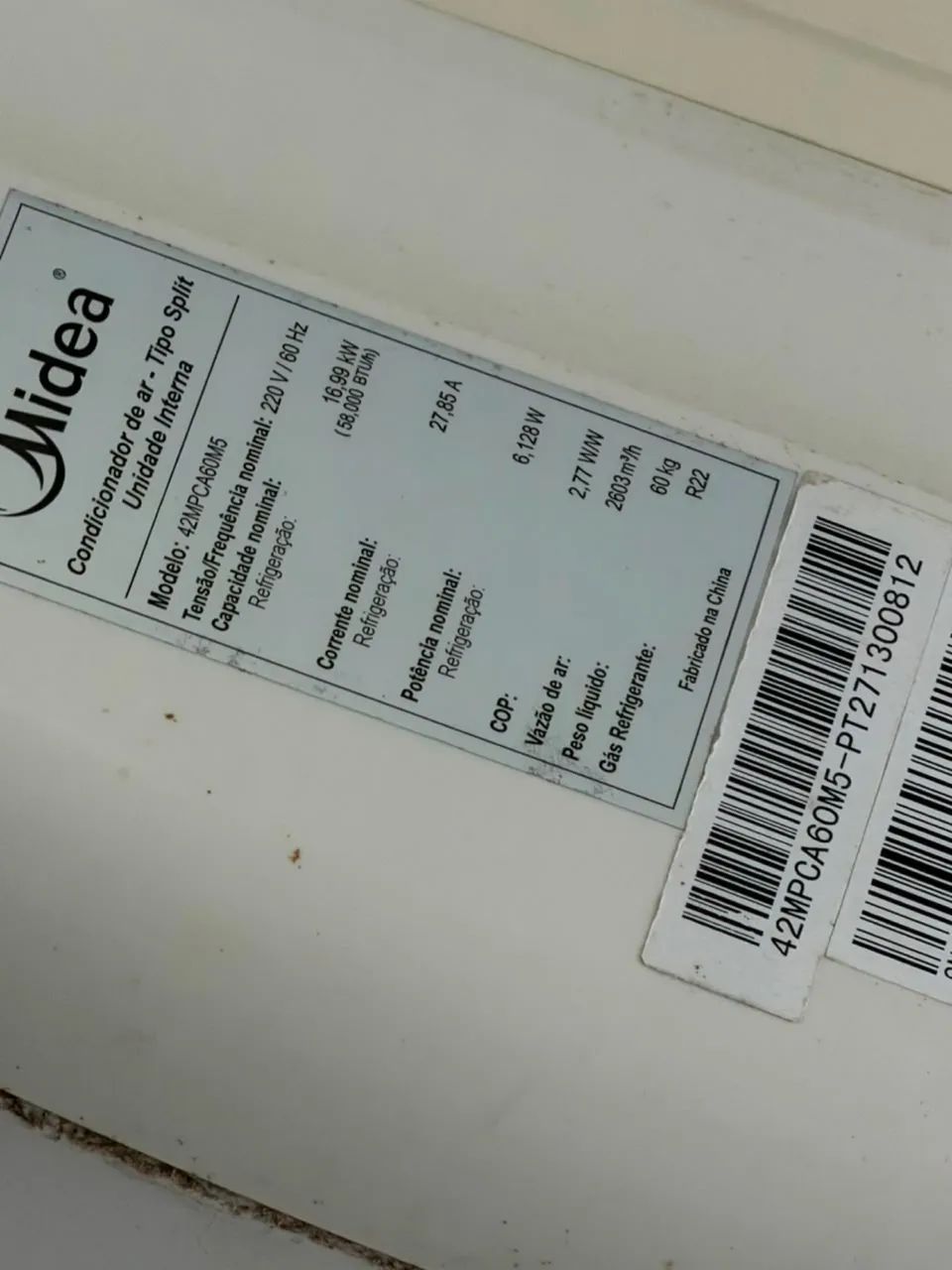 Ar-Condicionado Midea 58.000 BTUs - Completo e Funcionando Perfeitamente - Foto 4