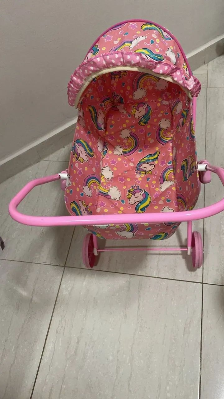 Carrinho De Boneca Bebe - Foto 2