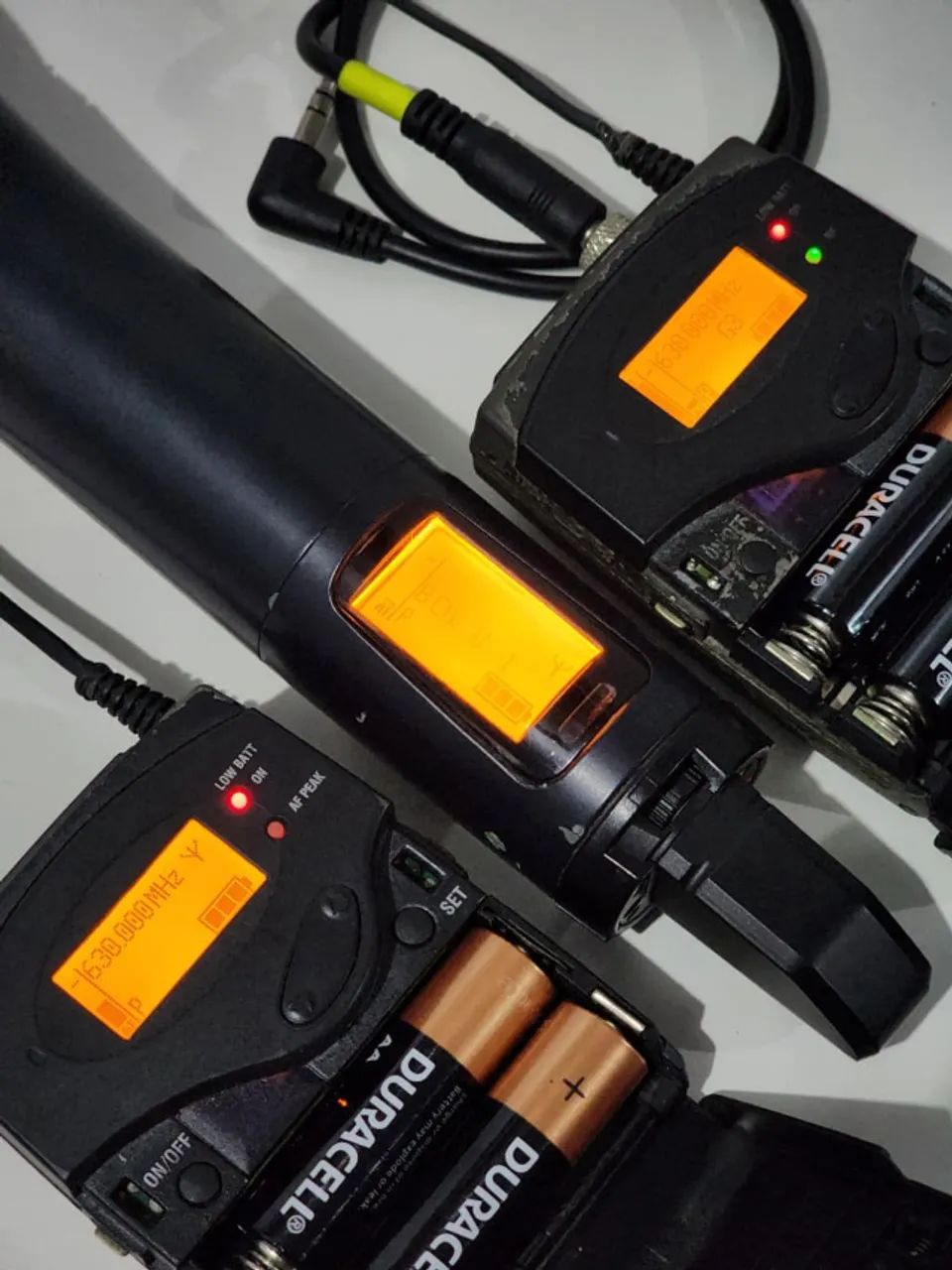 Microfone sem fio Sennheisr E835 + KIT receptor/trasmissor EW100 - Foto 3