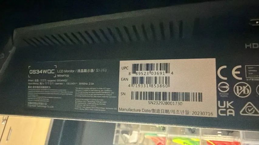 Monitor Gamer Curvo Gigabyte 34" - GS34WQCA - Foto 3