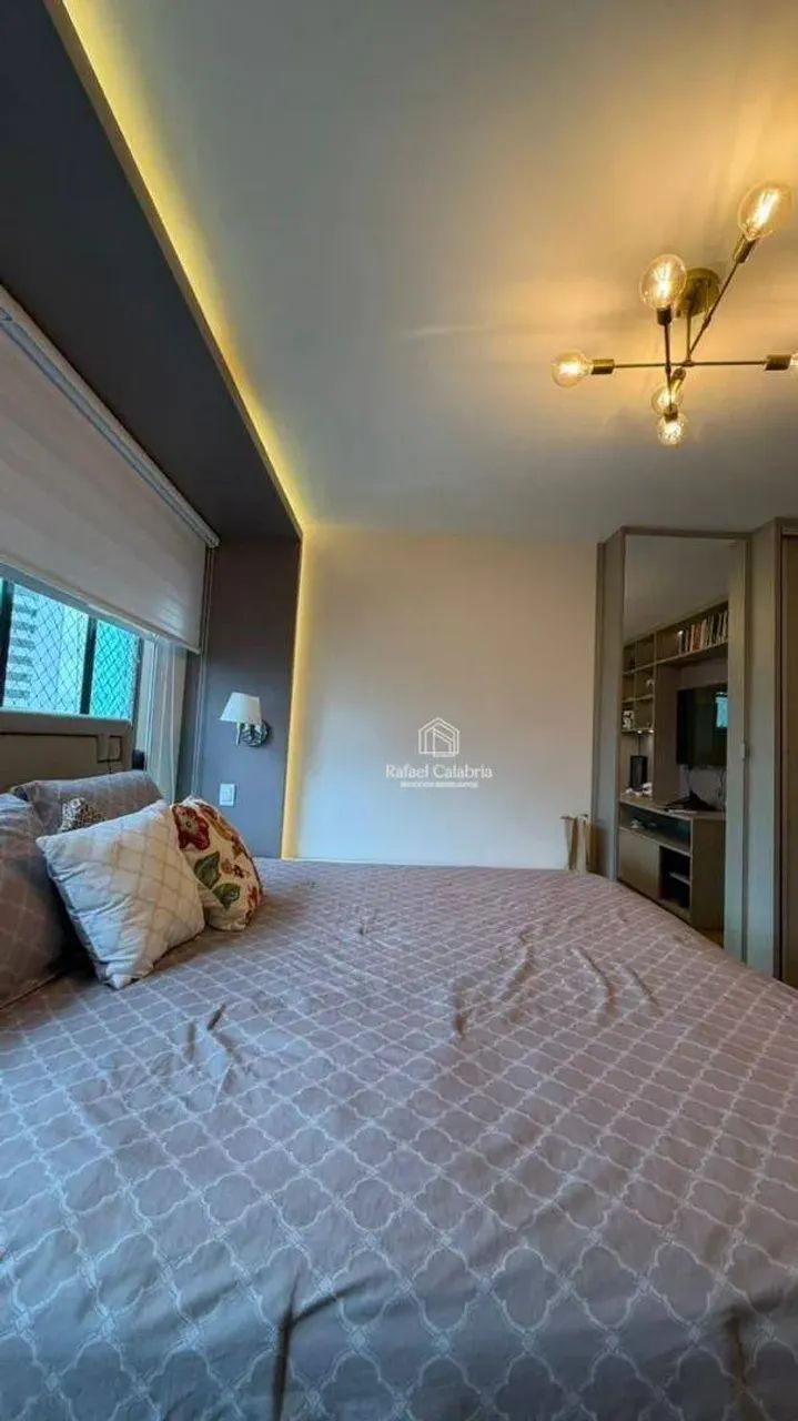 VENDE-SE APARTAMENTO REFORMADO E DECORADO 206M², 4 SUÍTES, SALA E VARANDA AMPLA COM ÁREA D - Foto 4