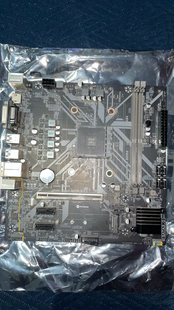 Placa mãe B450PRO GOLDENTEC - Foto 2