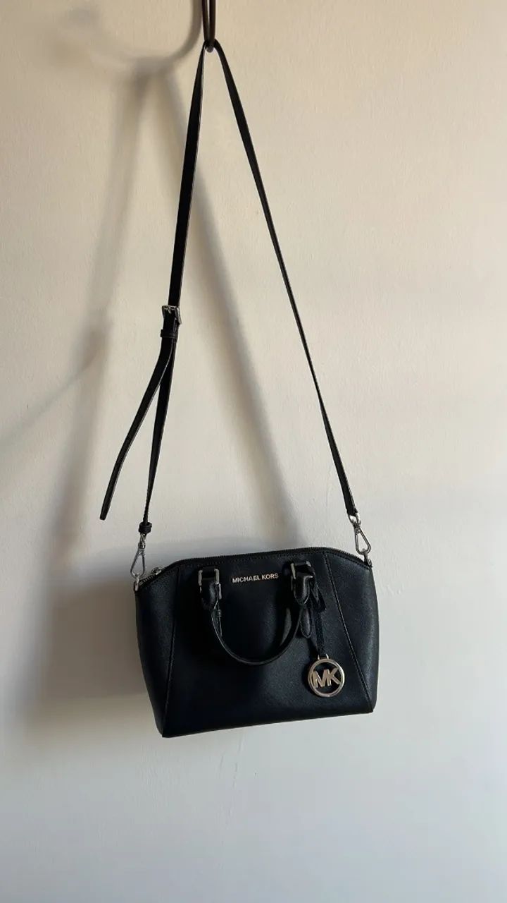 Bolsa Michael Kors Original Preta Média - Foto 2