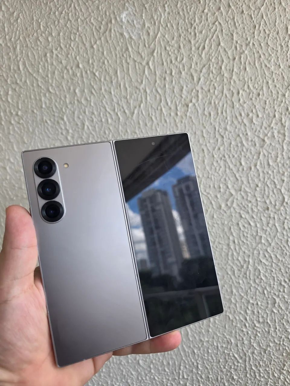 Samsung Galaxy Z Fold 6 Prata COM NF aceito troca passo cartão
