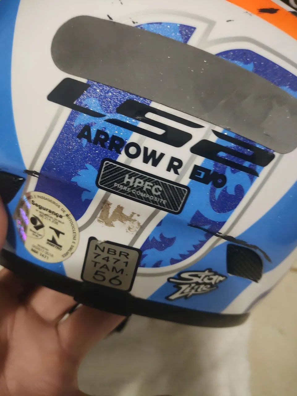 Capacete LS2 Arrow R evo HPFC número 56  - Foto 4