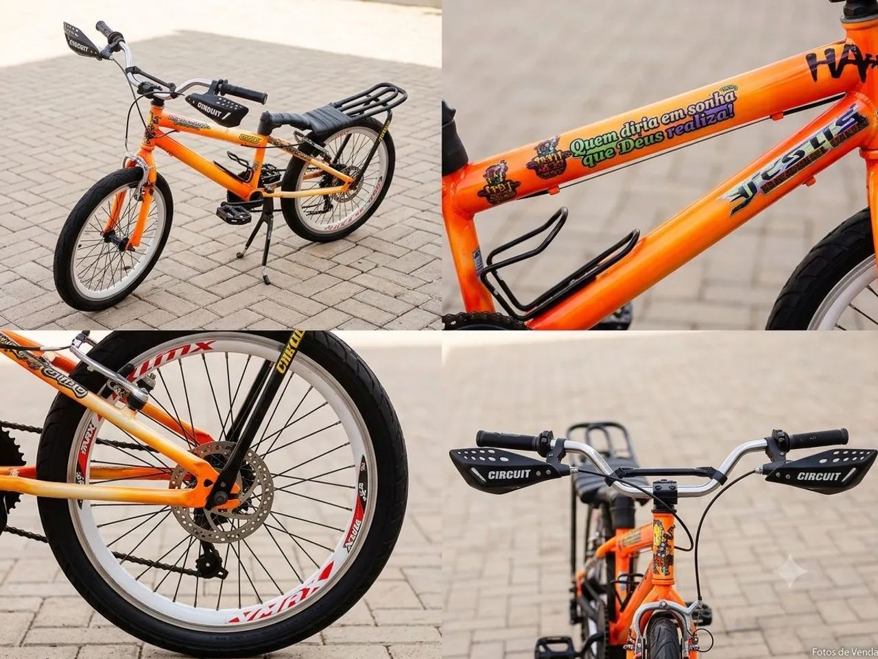 Bicicleta montadinha aro 20  - Foto 2