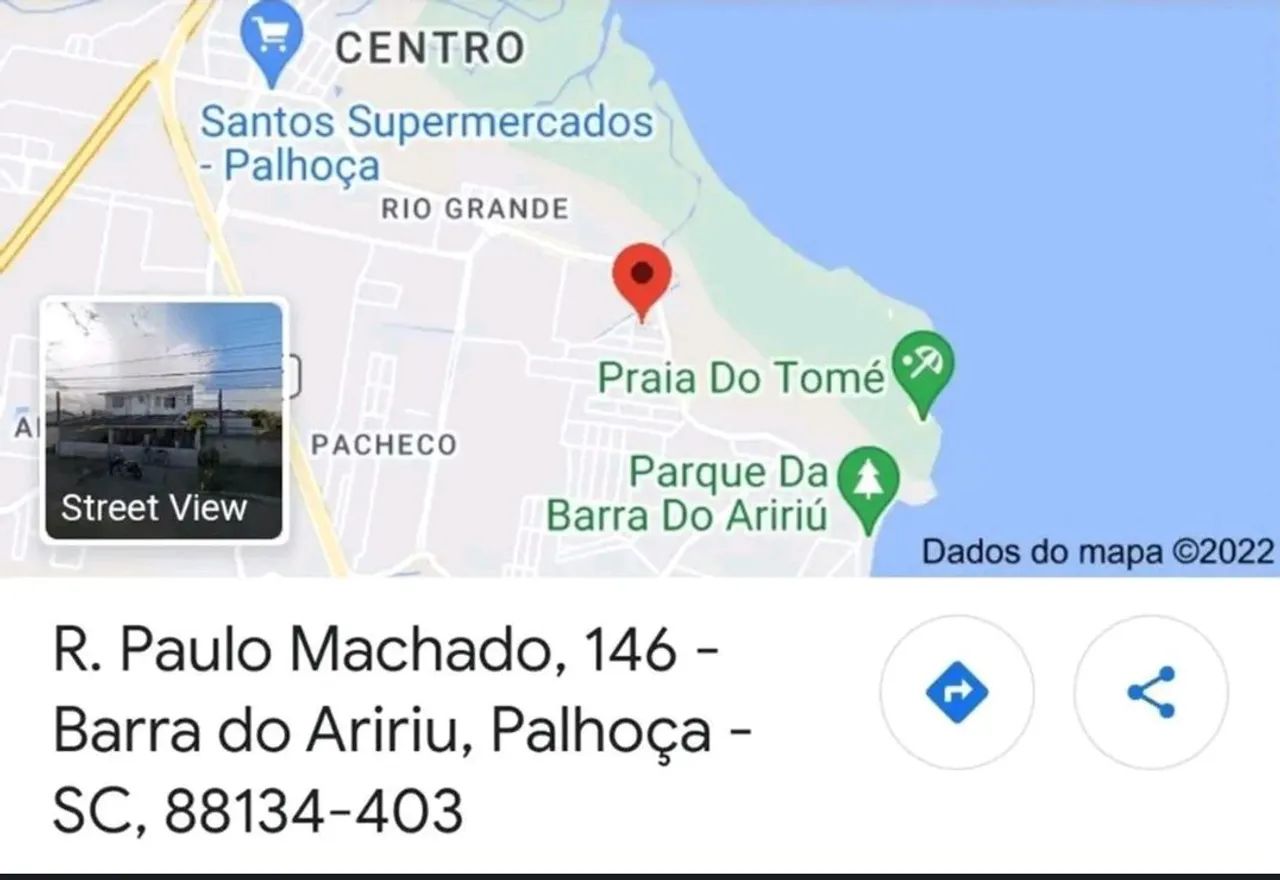 Casas e Quitinetes  Barra do Aririu - Palhoça 