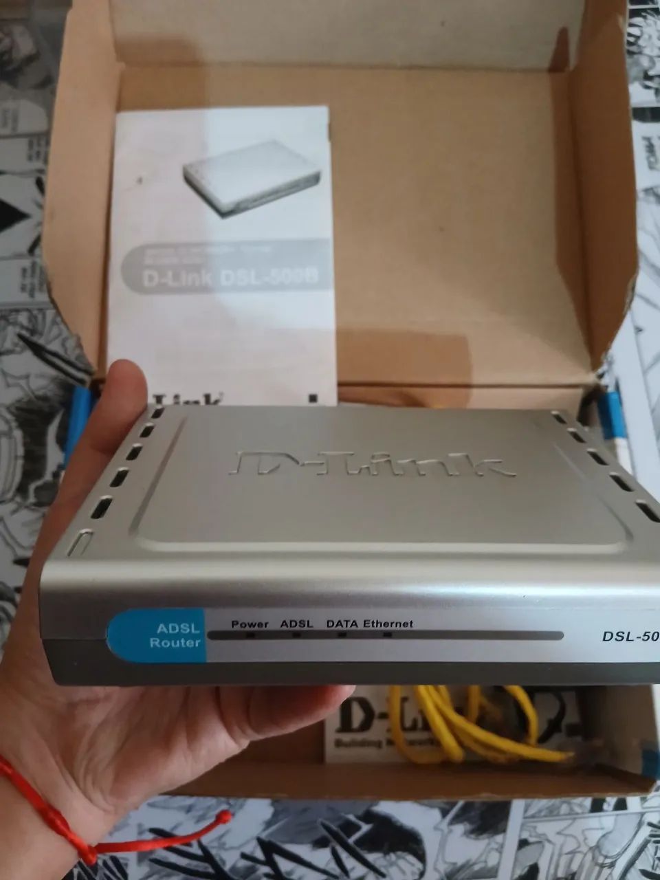 Modem Roteador Adsl2/2 + D-link Dsl-500b - Foto 4