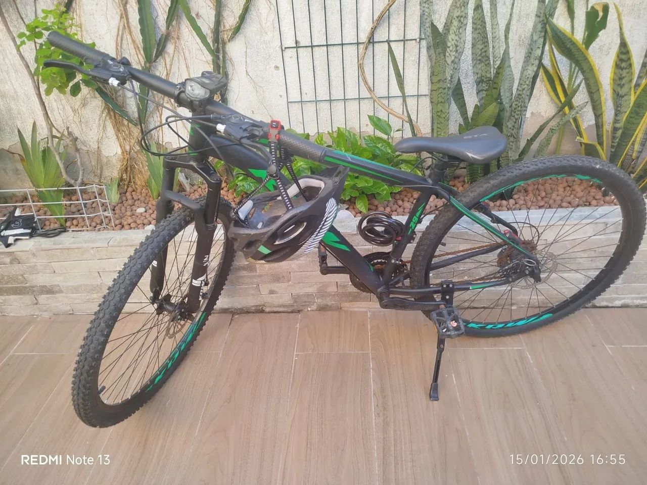 Bicicleta Aro 29 com acessórios de passeio. - Foto 2