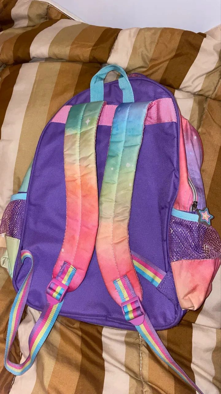 Mochila Escolar Unicórnio - Foto 2