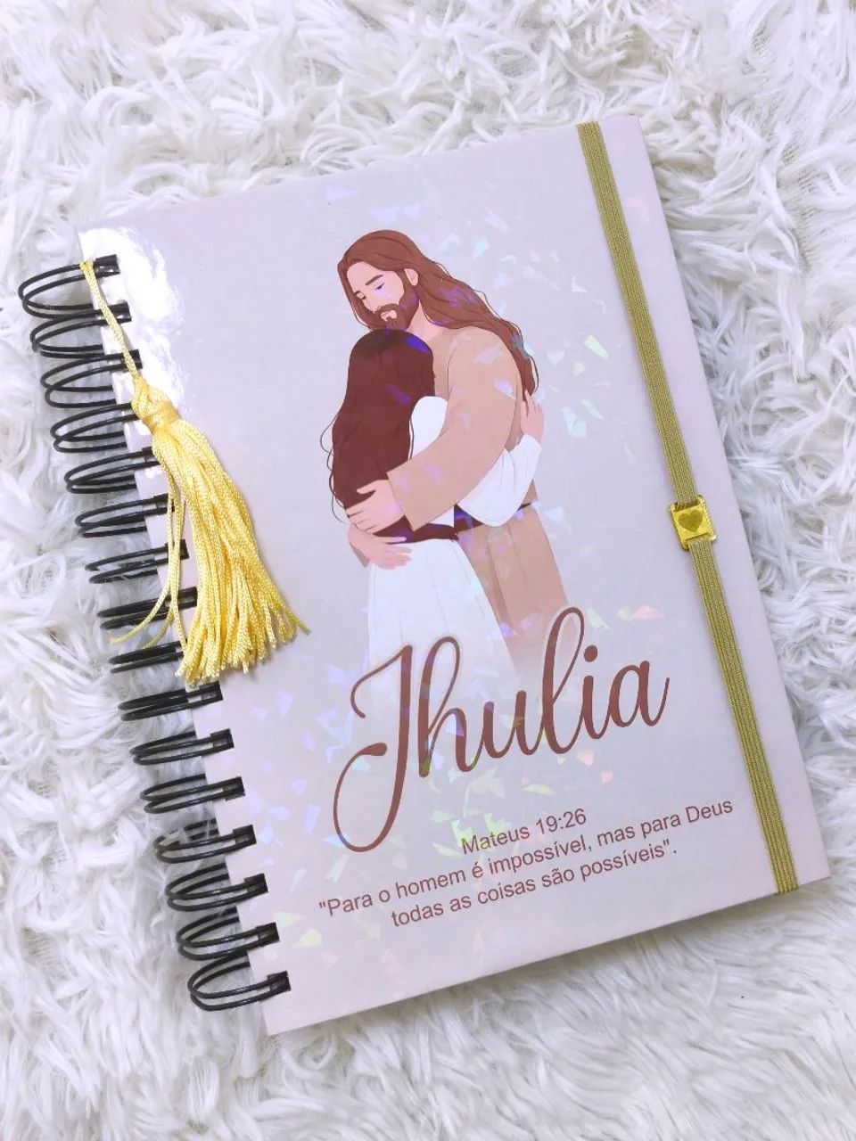 Agenda Personalizada - Tema Bíblico - Foto 2