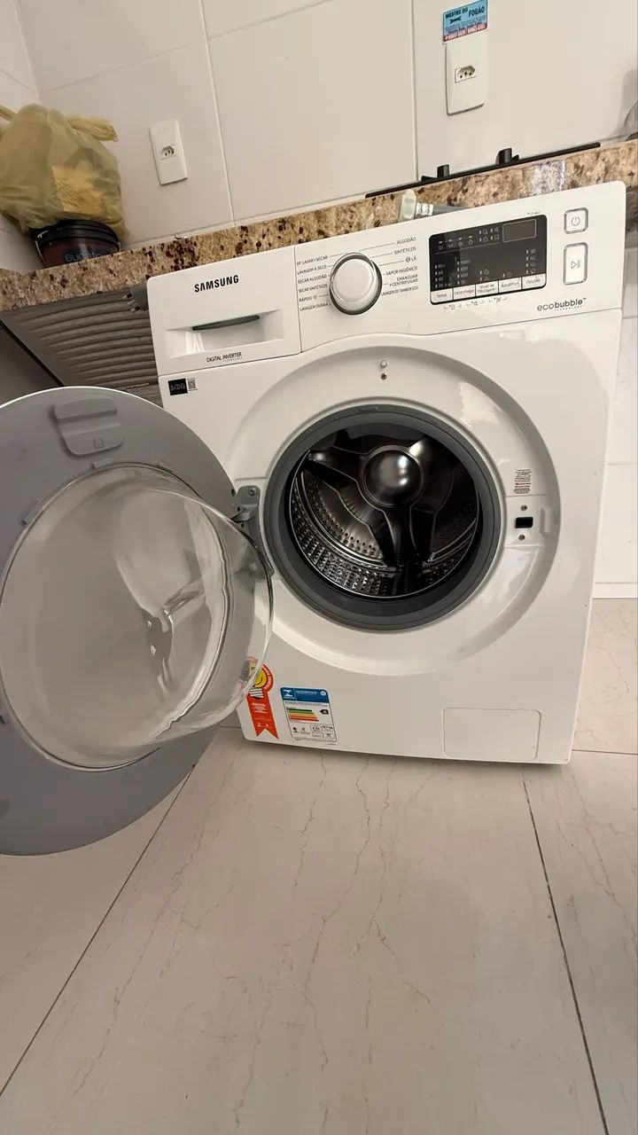 Lava e Seca Samsung EcoBubble Digital Inverter  - Foto 5