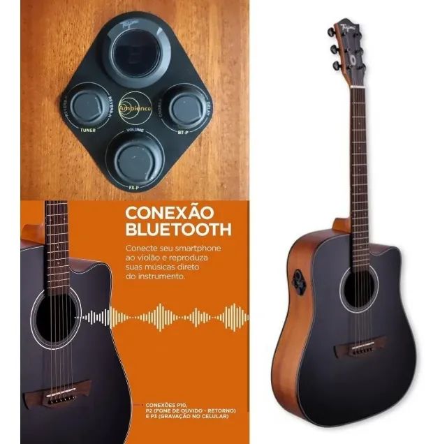 Violão Tagima Metrópolis com Efeitos e Bluetooth  - Foto 2