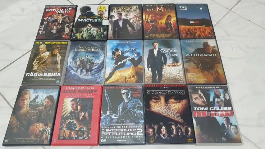 Lote 55 DVDs originais - Foto 2
