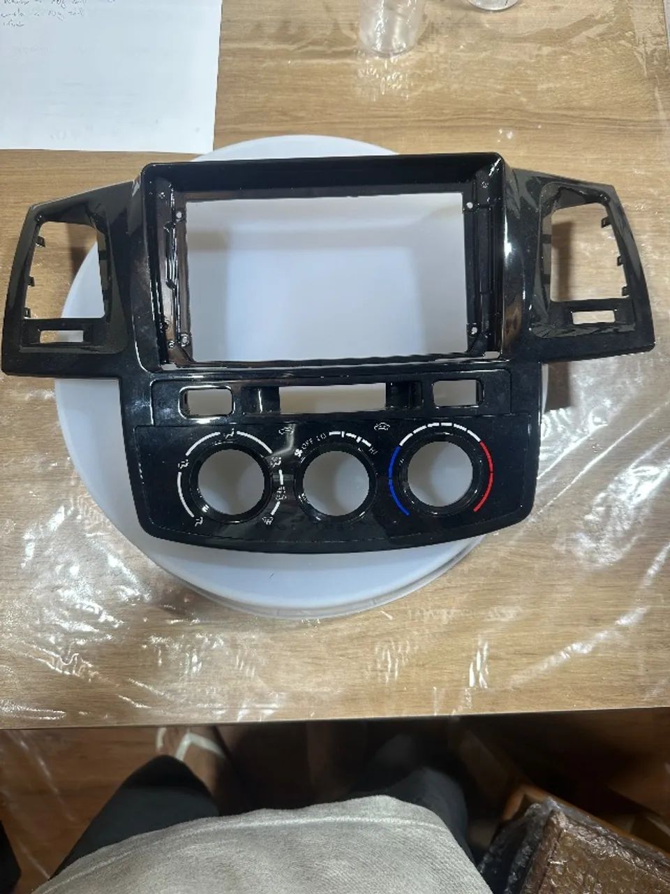 Moldura para multimídia 10 pol- Hilux 2012 - Foto 2