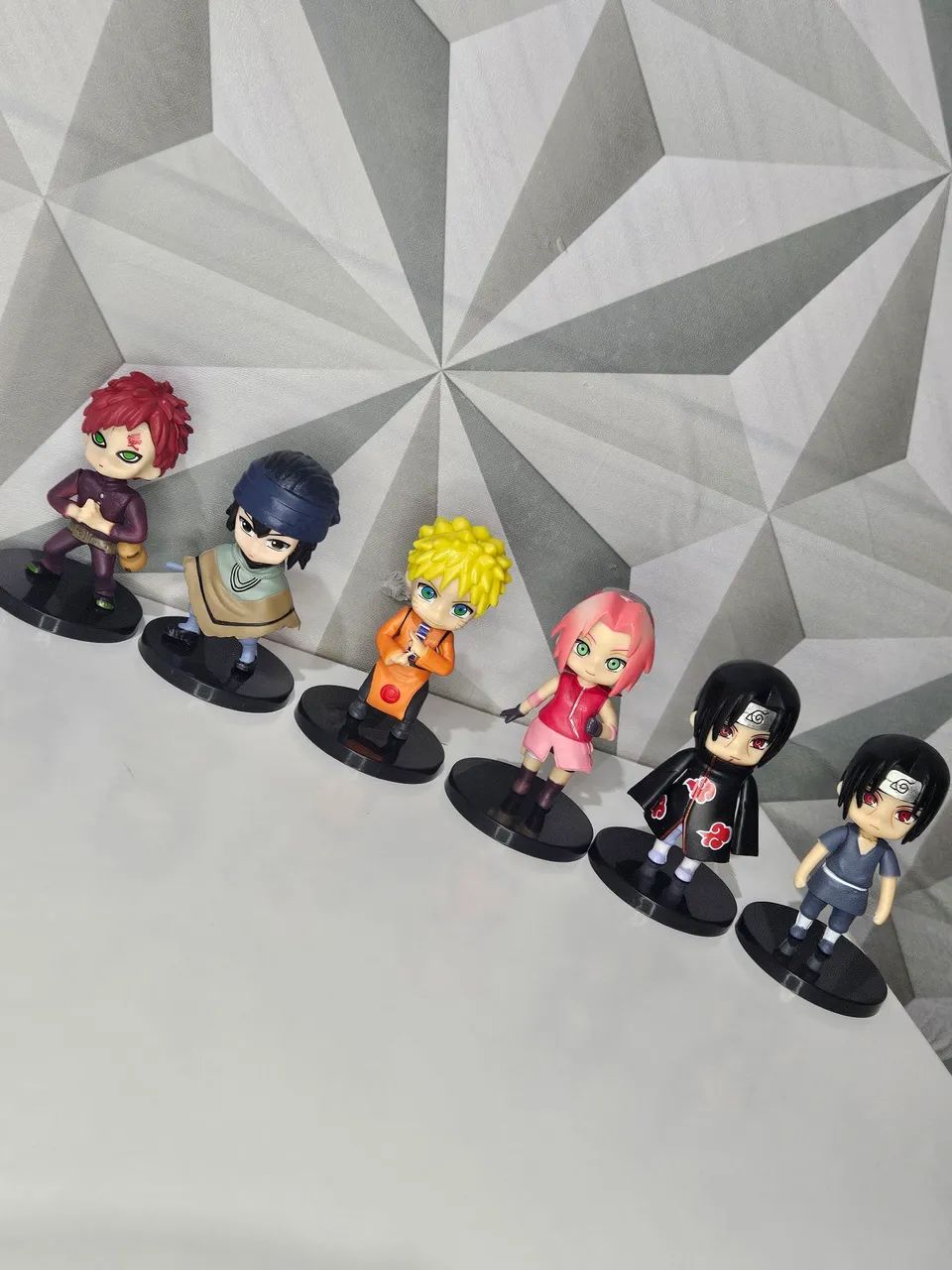Bonecos miniatura Naruto kit com 6 - Foto 5