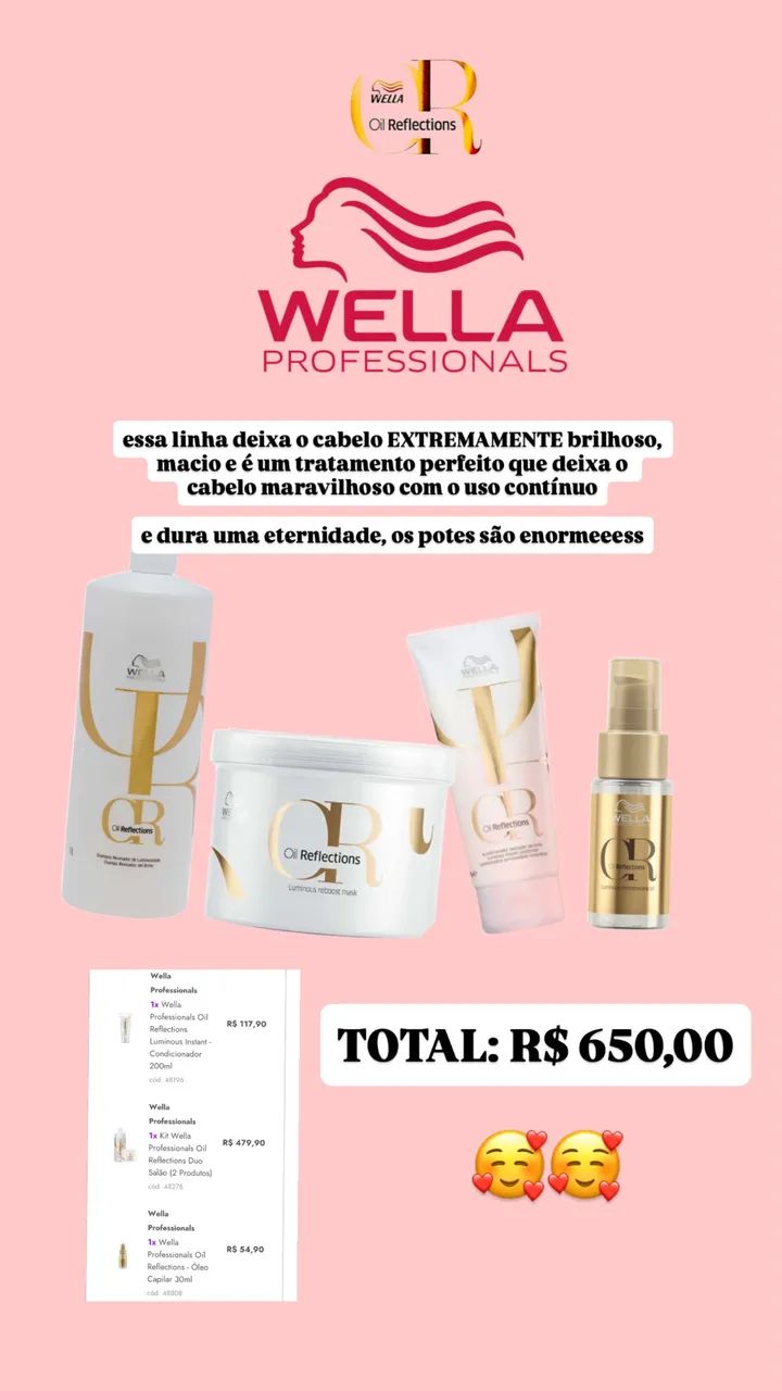 KIT WELLA OIL REFLECTIONS COMPLETO - Foto 3