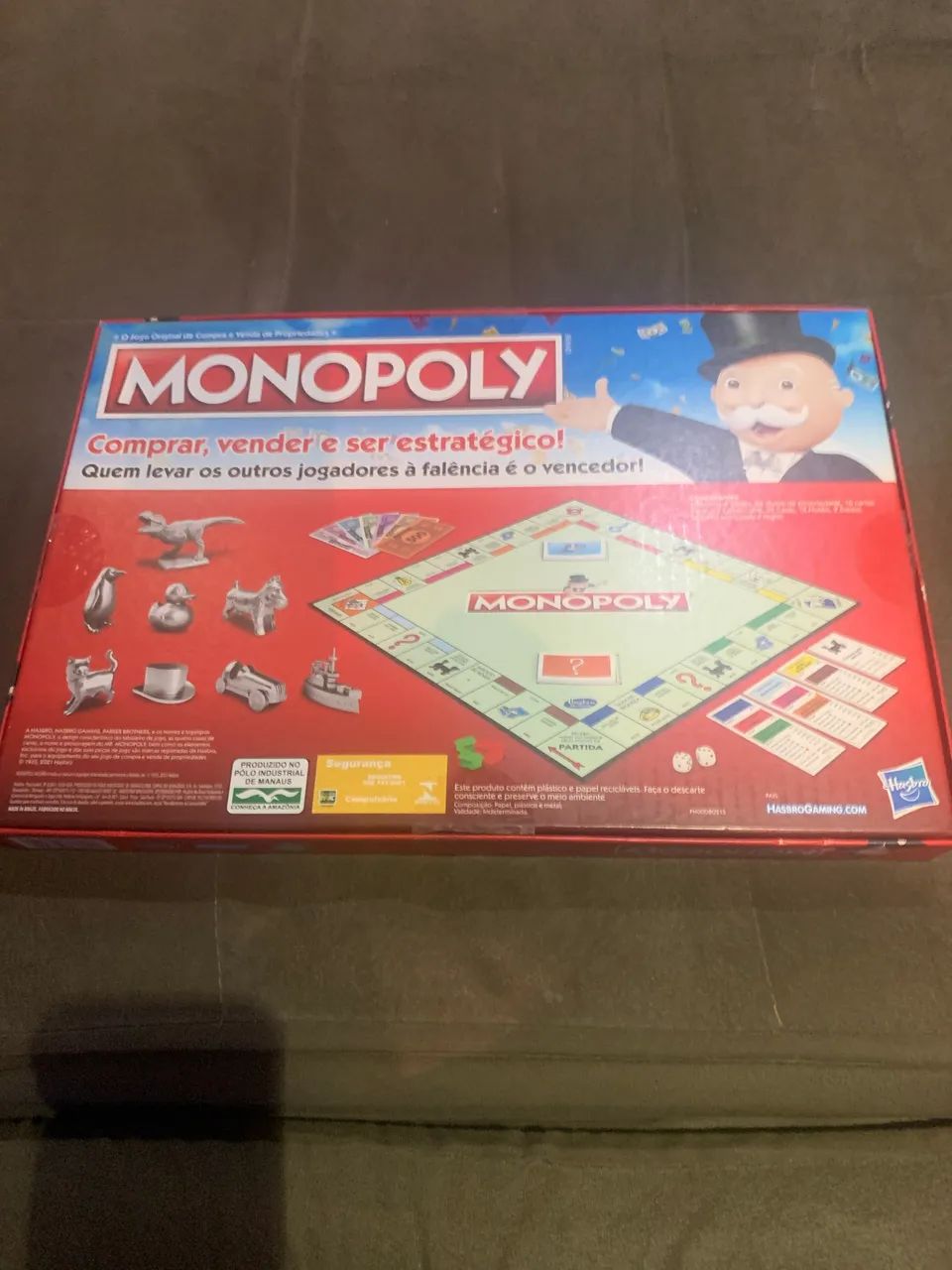 Monopoly Jogo de Tabuleiro Hasbro  - Foto 4