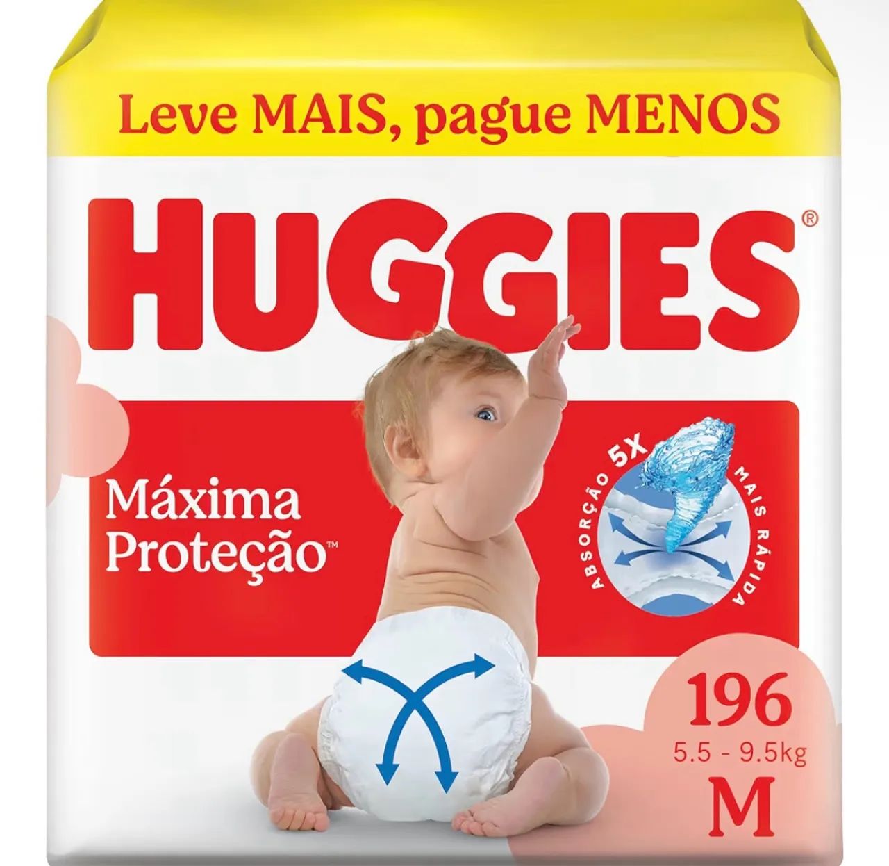 Fralda Huggies M 