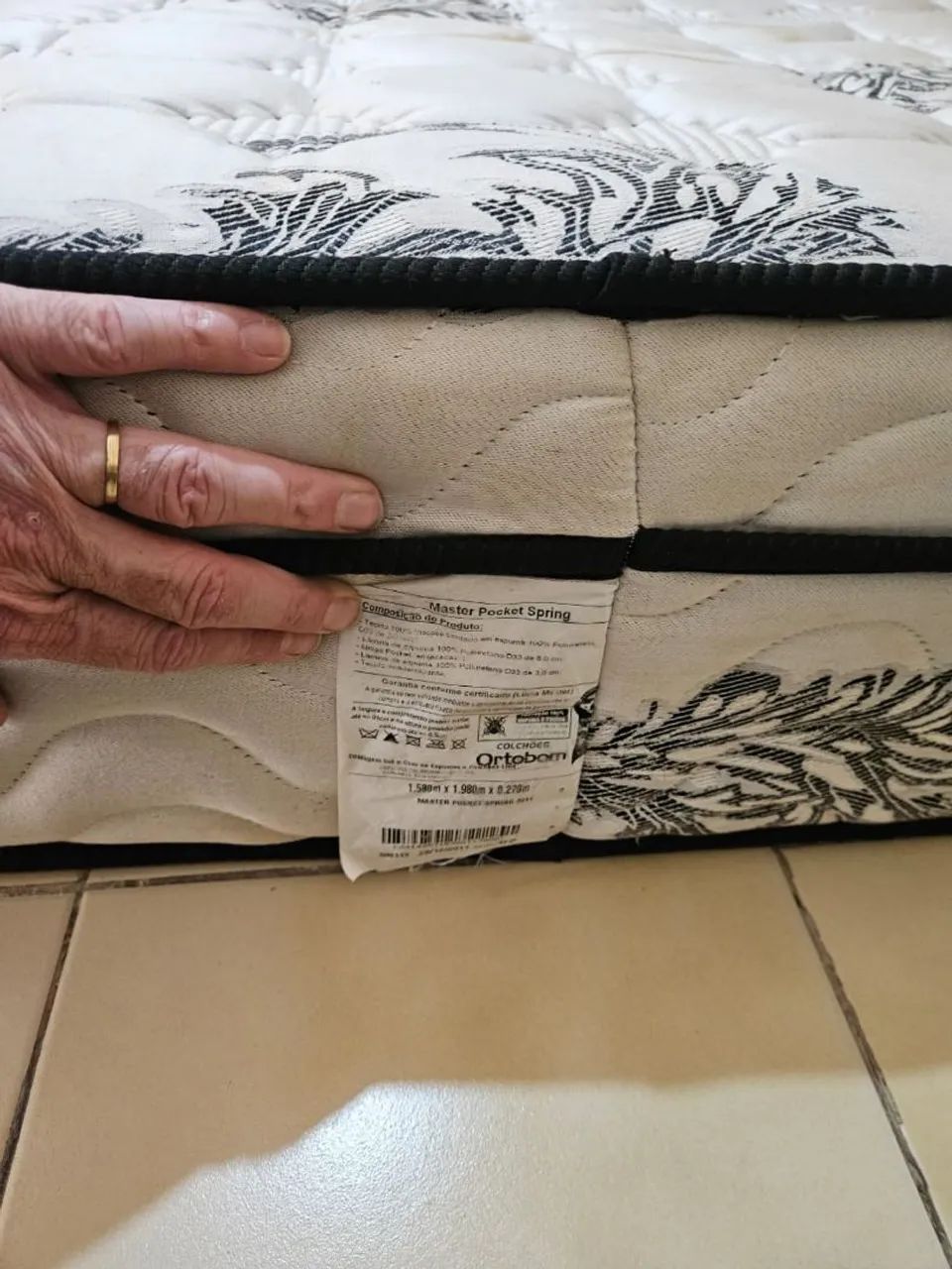 Cama box queen  ortobom - Foto 2