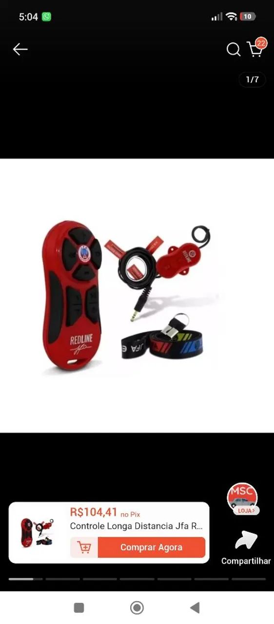 Controle longa distância jfa redline 