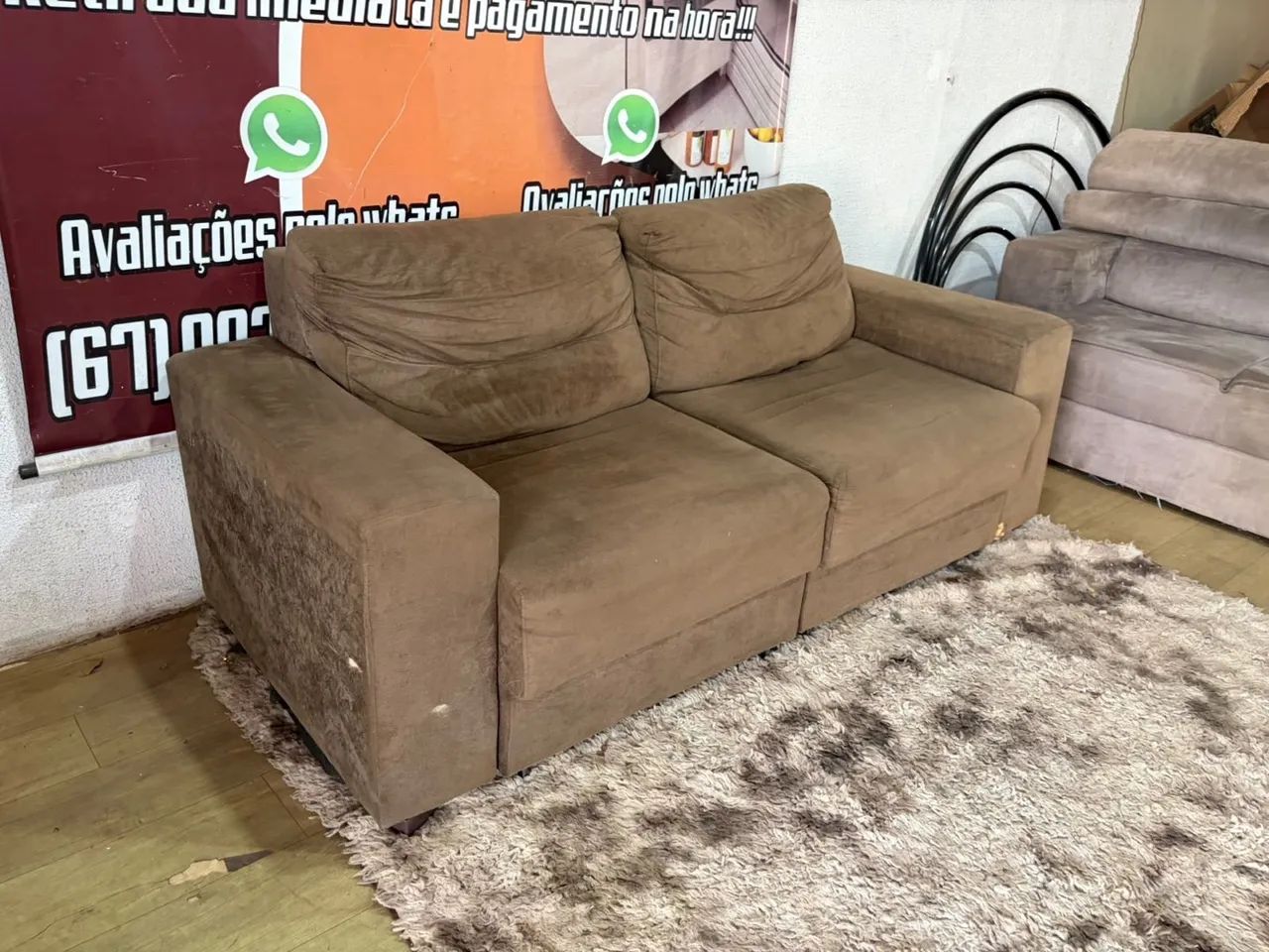 Sofá apenas retratil (entrego) - Foto 2